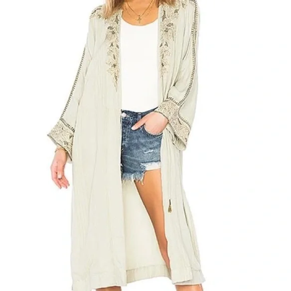 NWT Free People Afterglow Kimono Sz XS - Picture 15 of 15